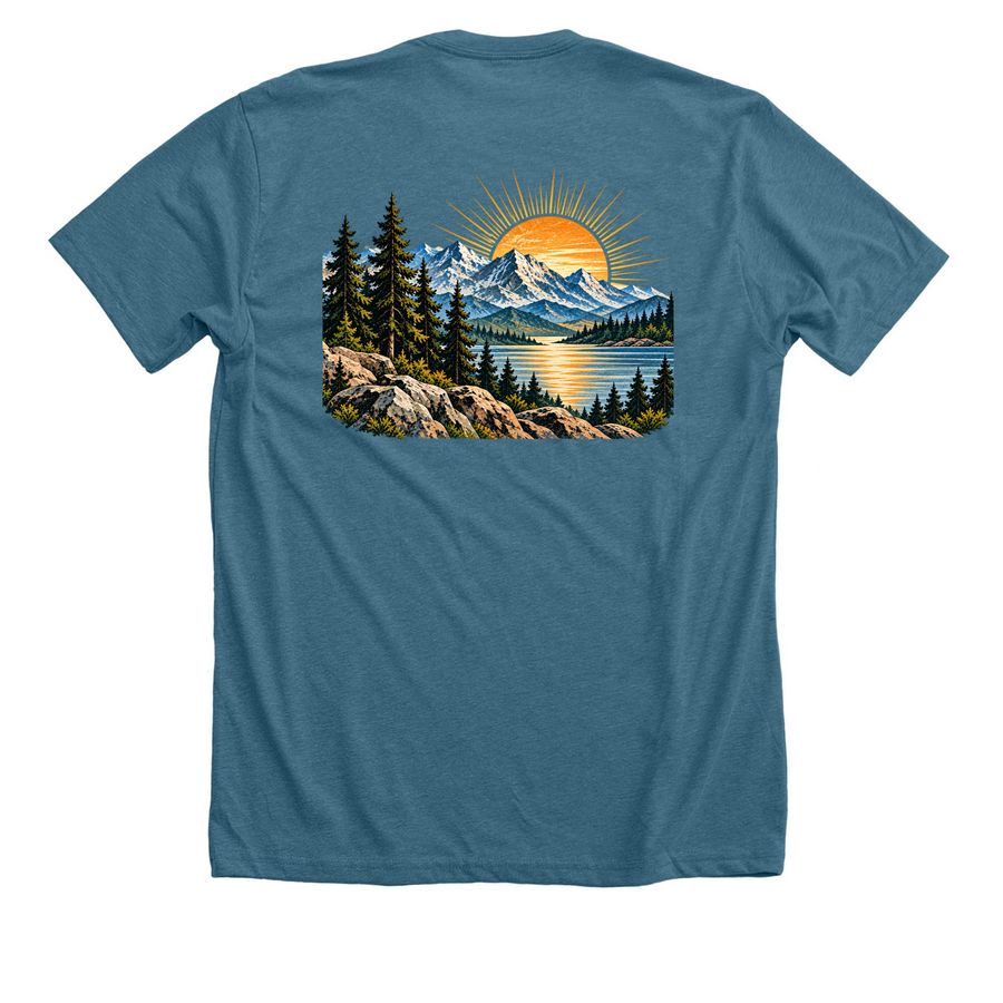 Still Rising, Support Ashley?s Journey, a Heather Deep Teal Premium Unisex Tee