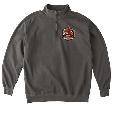 2026 GPCA National Zip Hoodies & Sweats, a Pepper Comfort Colors Quarter Zip Pullover