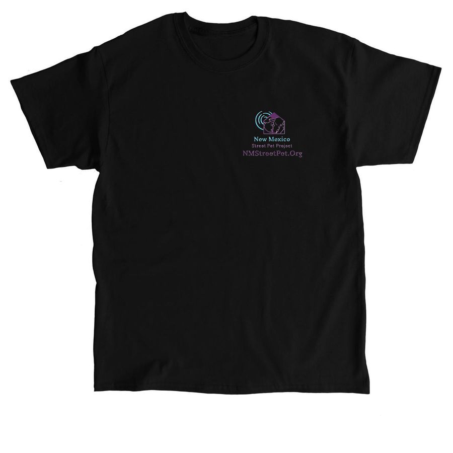 New Mexico Street Pet Project, a Black Classic Unisex Tee