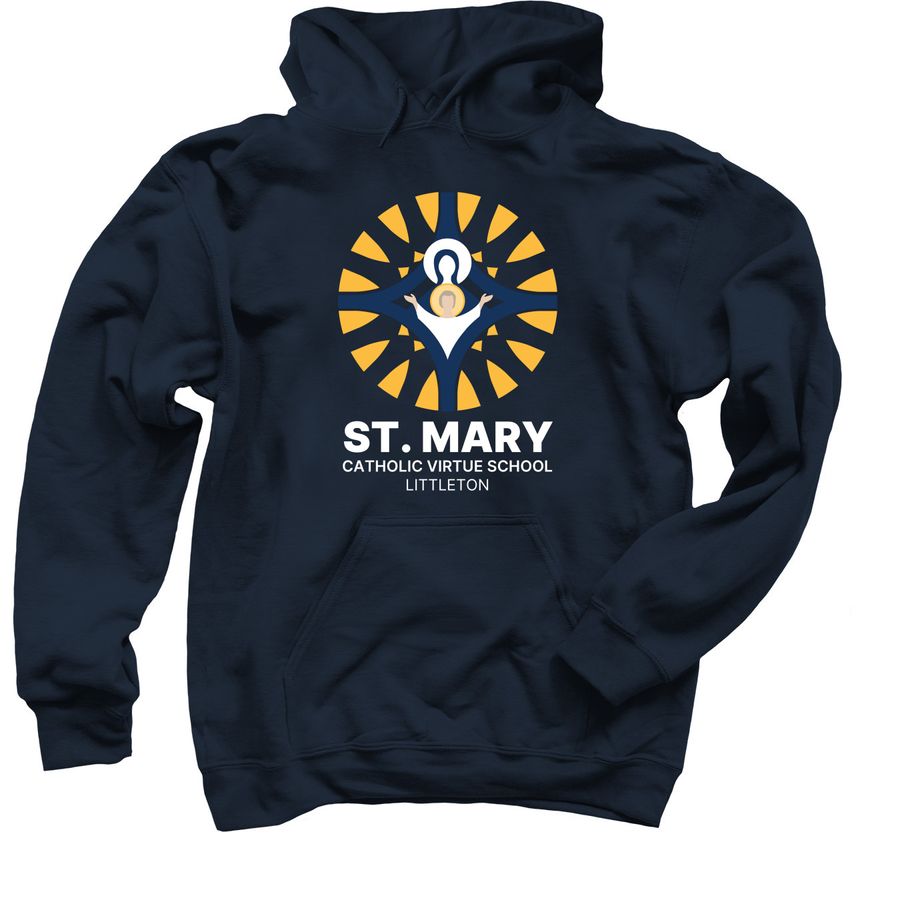 Navy Hoodie | Bonfire