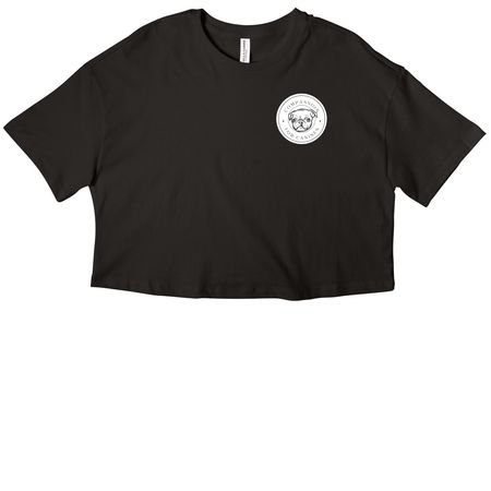 Phoebe Crop, a Black Women?s Cropped Cotton Tee