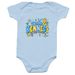 Team Kennedy Baby, a Light Blue Infant Onesie