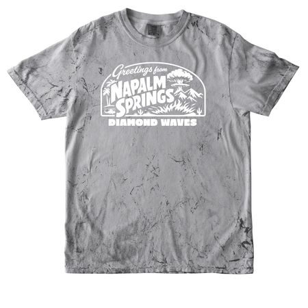 Napalm Springs Tee, a Smoke Comfort Colors Colorblast Tee