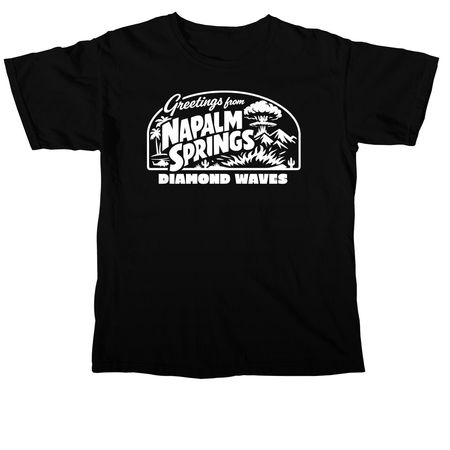 Napalm Springs Tee, a Black Comfort Colors Unisex Tee