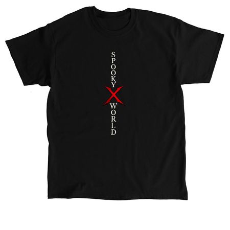 SpookyXWorld&nbsp;, a Black Classic Unisex Tee