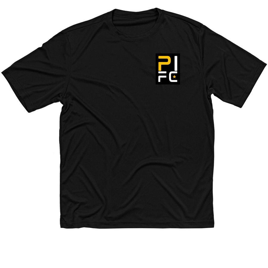 PIFC - Performance/Moisture Wicking, a Black Classic Performance Tee