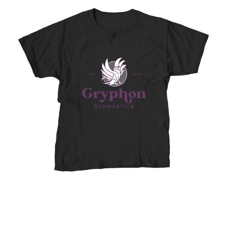 OG logo- purple, a Black Youth Unisex Tee