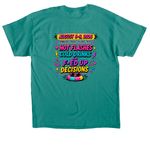 RIVER QUEENS - F'd Up, a Jade Dome Classic Unisex Tee (back-view)