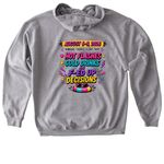 RIVER QUEENS - F'd Up, a Sport Grey Gildan Softstyle Pullover Hoodie (back-view)