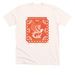 Al Otro Lado x Brewjer?a Merch, a Heather Natural Premium Unisex Tee