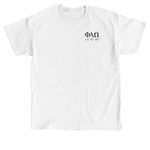 Wild Horses, a White Classic Unisex Tee (back-view)