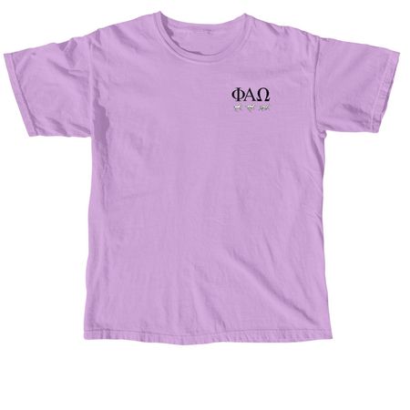 Wild Horses, a Neon Violet Comfort Colors Unisex Tee
