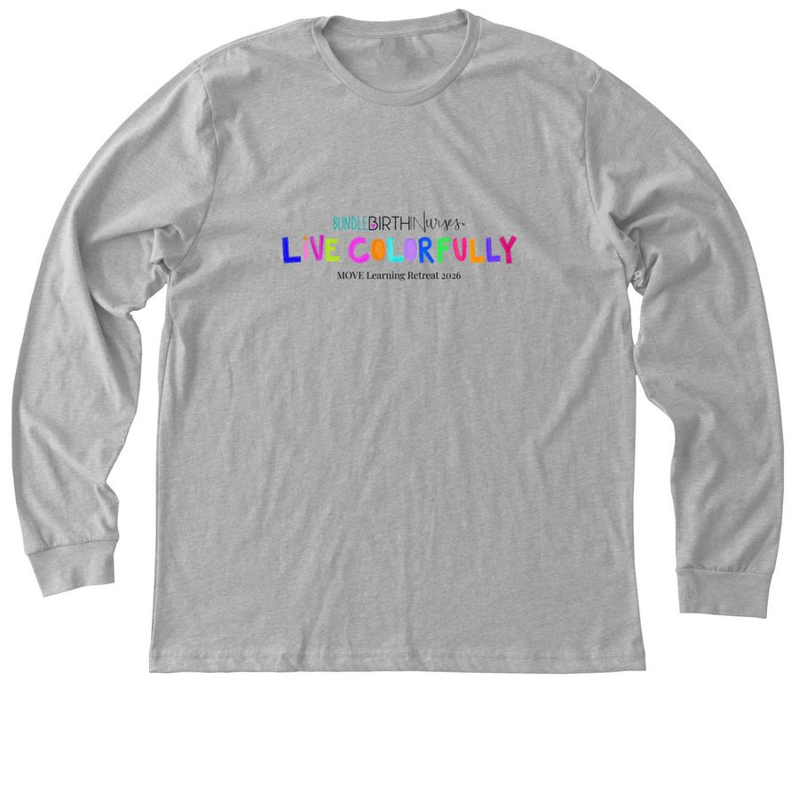 BBN Live Colorfully - Light, a Athletic Heather Premium Long Sleeve Tee