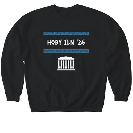 Exclusive HOBY '26 Illinois-North Collection!, a Black Softstyle Crewneck Sweatshirt
