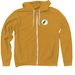 Puffin Rescue Club, a Heather Mustard Zip Up Hoodie