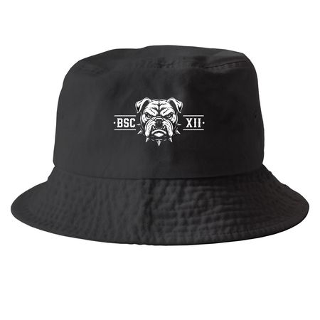 Tenacity Mark Bucket Hat, a Black Printed Bucket Hat