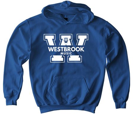 Westbrook Music Tees and Sweatshirts (Blue), a Royal Softstyle Youth Pullover Hoodie