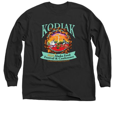2025 Food Festival & Conference-Dark Colors, a Black Classic Long Sleeve Tee