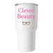 Clever Tumbler, a White Insulated Tumbler