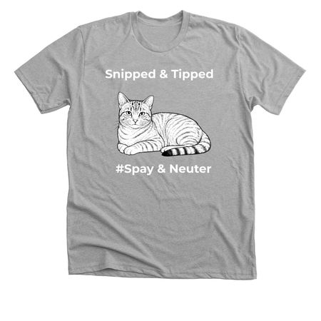 TNVR- FUNDRAISER, a Athletic Heather Premium Unisex Tee
