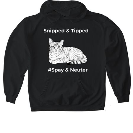 TNVR- FUNDRAISER, a Black Gildan Softstyle Pullover Hoodie