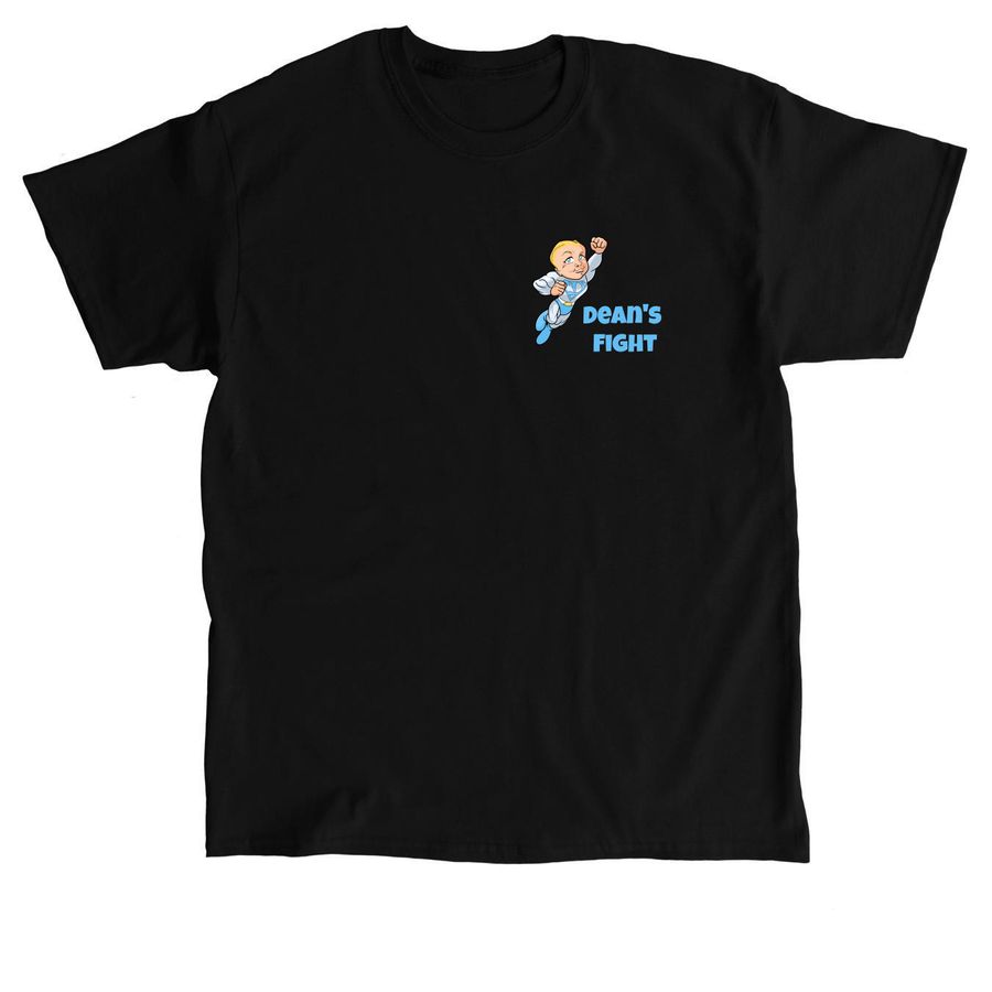 Dean's Fight: Shirts to Support Our Warrior, a Black Classic Unisex Tee