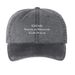 USU SOM '29 Hats, a Black Printed Pigment Dye Baseball Cap