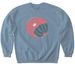 More For Mo | Flowers 2, a Stone Blue Softstyle Crewneck Sweatshirt
