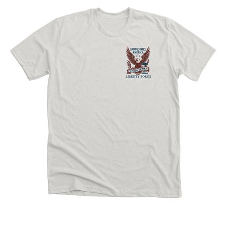 WORLD SERIES, a Heather Cement Premium Unisex Tee