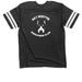 603 Misfits Swag&nbsp;, a Vintage Smoke / White Football Jersey Tee (back-view)