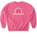 CVLL - Shirt Fundraiser - Softball, a Pink Lemonade Softstyle Crewneck Sweatshirt