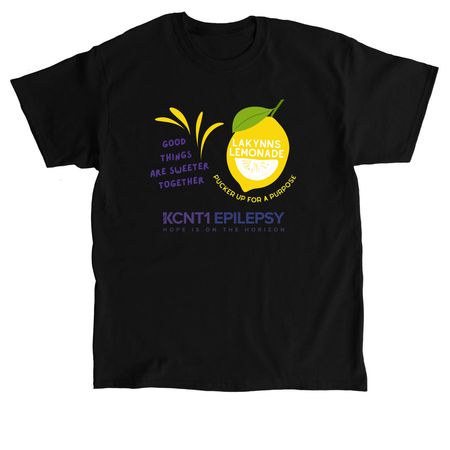 Lakynn?s Lemonade ? KCNT1 Epilepsy Foundation, a Black Classic Unisex Tee