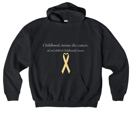 Childhood, minus the cancer, a Black Stanley/Stella Cooper Dry Pullover Hoodie