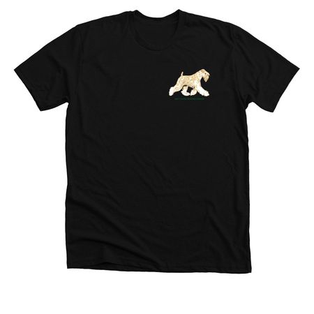 SCWTCA Running Wheaten Logo, a Solid Black Blend Premium Unisex Tee