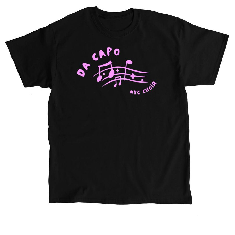 Da Capo Apparel, a Black Classic Unisex Tee