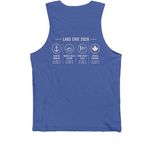 CLYC Power Fleet 2026, a True Royal Premium Cotton Tank (back-view)