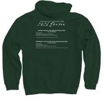 Torchlight Season 2026: Heroes and Villains, a Forest Green Pullover Hoodie (back-view)