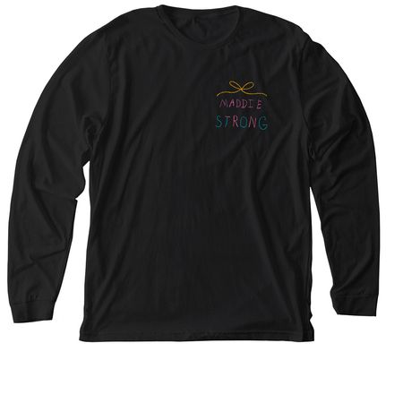 Support Maddie?s Fight!, a Solid Black Blend Premium Long Sleeve Tee
