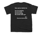 2026 Boogie tee&nbsp;, a Black Youth Unisex Tee (back-view)