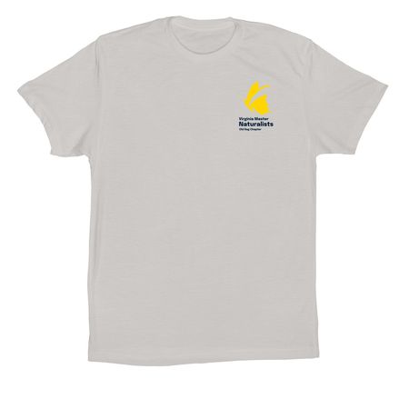 Small Logo, a Solid Athletic Grey Premium Cotton Tee