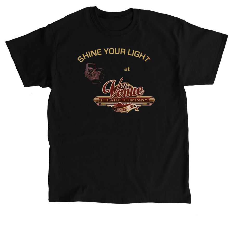 The Venue Theatre - SHINE, a Black Classic Unisex Tee