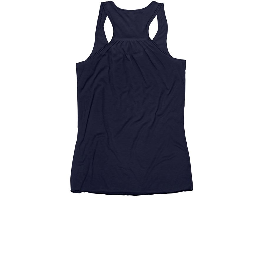 Womens - Be Kind to Opposums!, a Navy Women's Racerback (back-view)