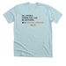 Be a School Librarian - Print Font Logo, a Heather Ice Blue Premium Unisex Tee