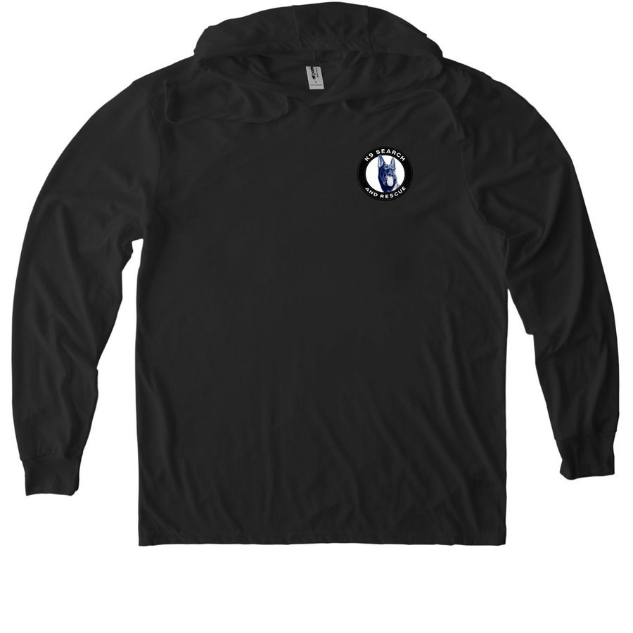 Hoodie, a Space Black Allmade Eco Triblend Hoodie Tee