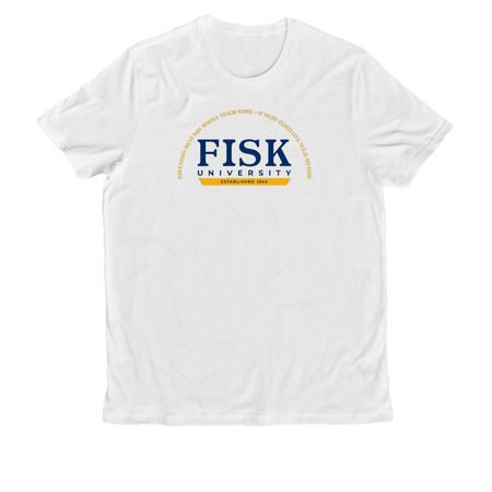 2026 Scholarship Fundraiser, a Bright White Allmade Organic Cotton Unisex Tee