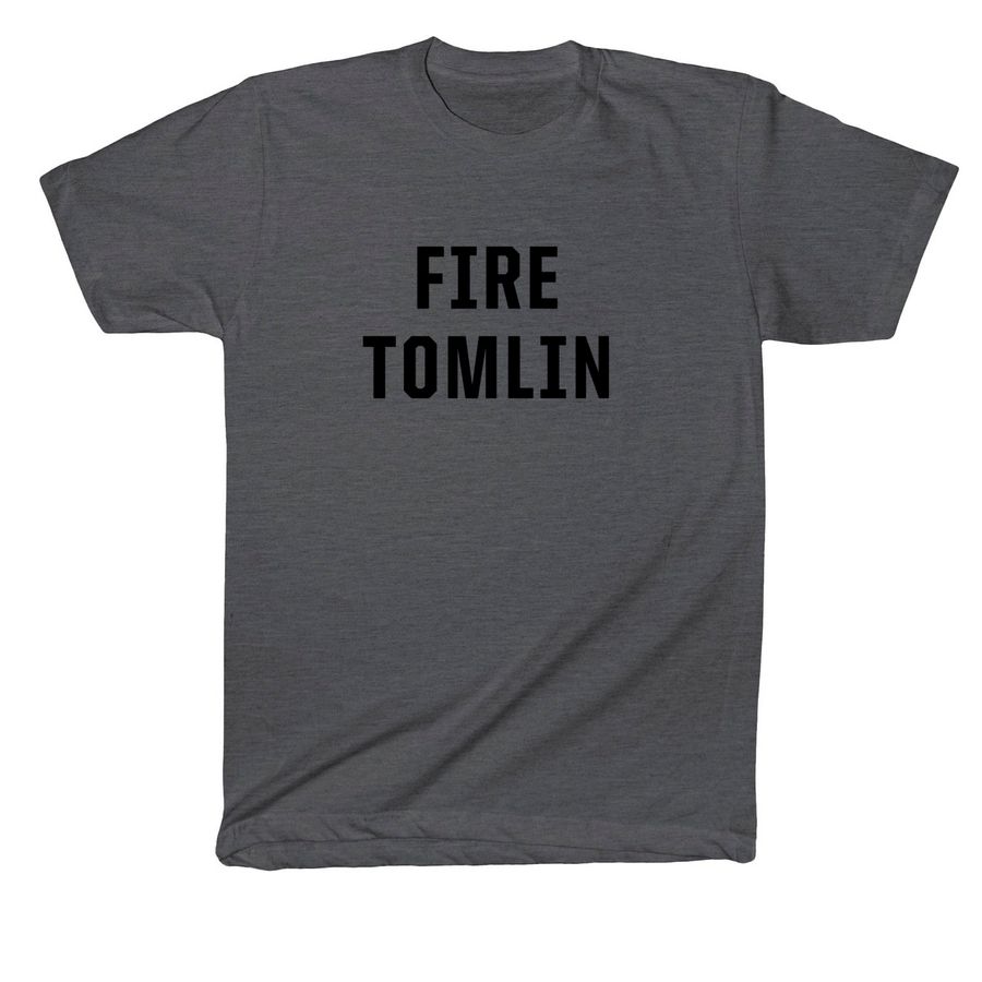 Fire Tomlin, a Heather Charcoal American Apparel Cotton Blend Tee
