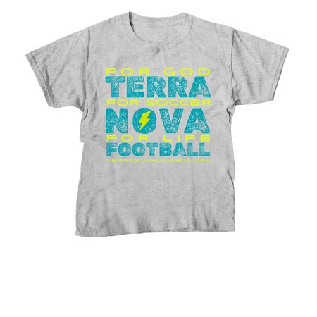 Terra Nova Soccer, a Sport Grey Youth Unisex Tee