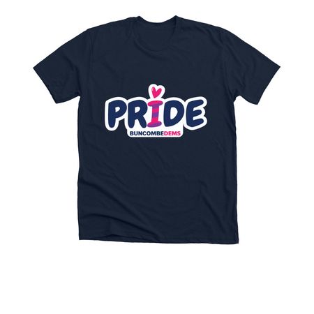 Pride 2025, a Solid Navy Blend Premium Unisex Tee