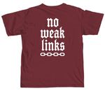 shs, a Brick Comfort Colors Unisex Tee (back-view)