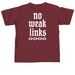 shs, a Brick Comfort Colors Unisex Tee (back-view)